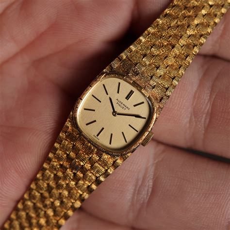 audemars piguet gold coin watch|audemars piguet vintage gold watch.